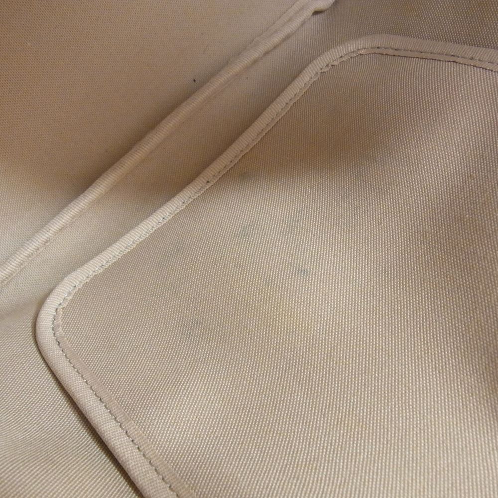Herve Chapelier エルベ・シャプリエ 707GP リュクス舟型トートバッグ M 19N81 NAVY ARGENT ネイビー系【中古】