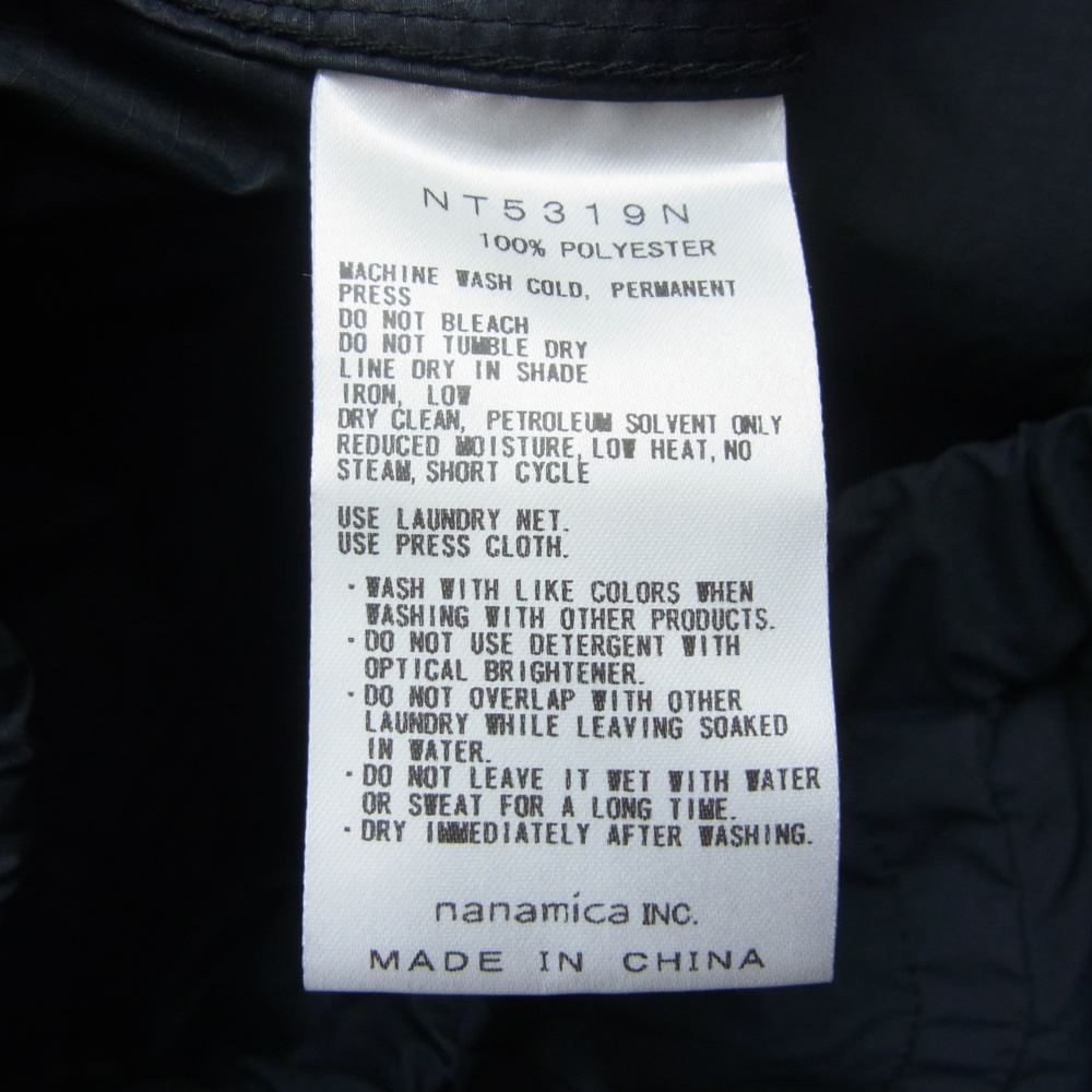THE NORTH FACE ノースフェイス PURPLE LABEL パープルレーベル ripstop field pants リップストップ パンツ ブラック系 34【中古】