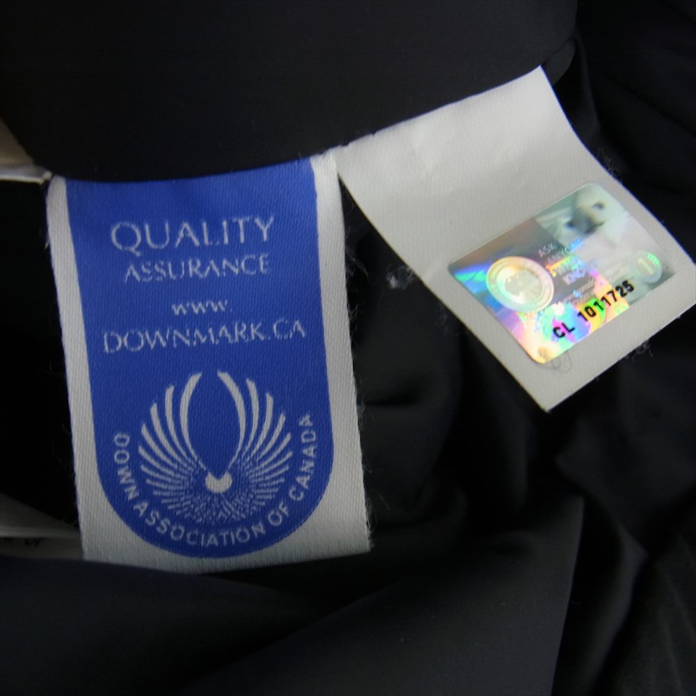 CANADA GOOSE カナダグース 2300JM 国内正規 グリフィンタグ BROOKFIELD ブルック フィールド ダウン ジャケット ブラック系 S【中古】