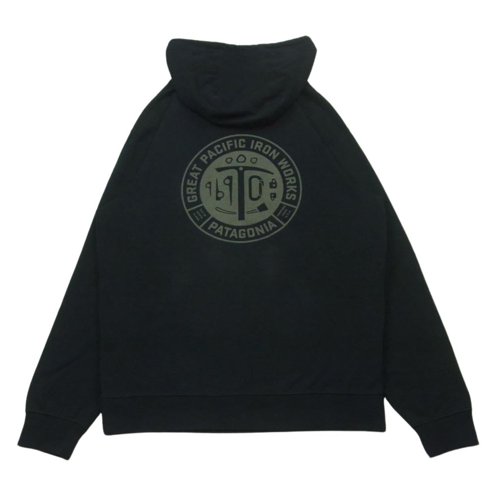 patagonia パタゴニア 26710FA Hooded Monk Sweatshirt プルオーバー パーカー トルコ製 ブラック系 S【中古】