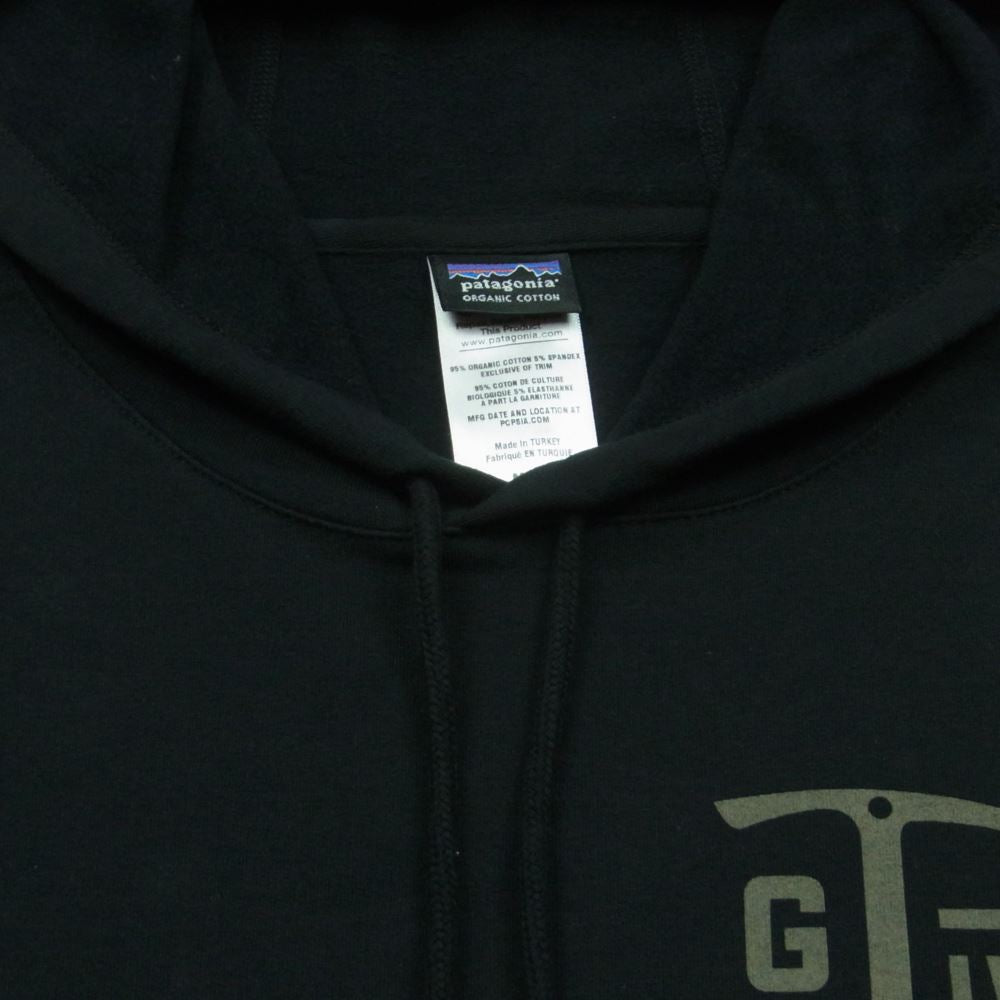 patagonia パタゴニア 26710FA Hooded Monk Sweatshirt プルオーバー パーカー トルコ製 ブラック系 S【中古】