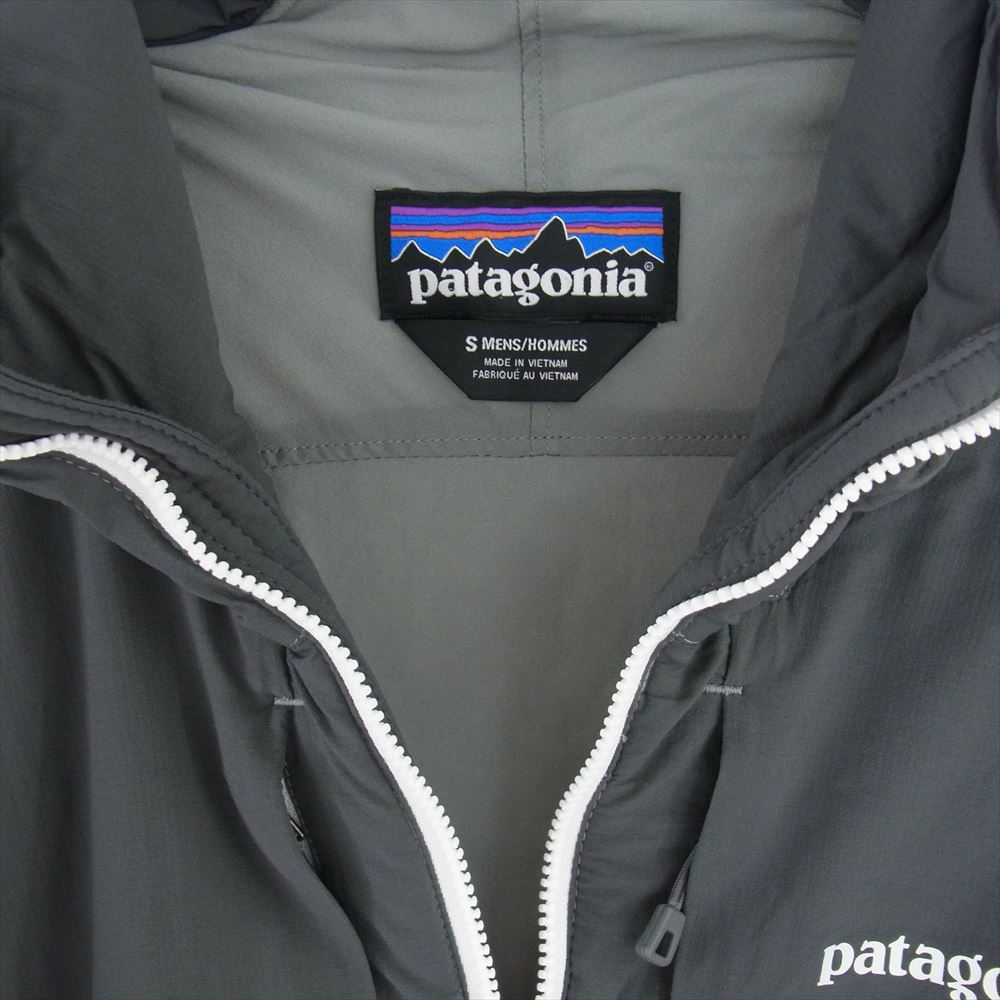 patagonia パタゴニア 84260SP15 Nano Air Hoody ナノエア フーディー 中綿ジャケット グレー チャコールグレー系 S【中古】