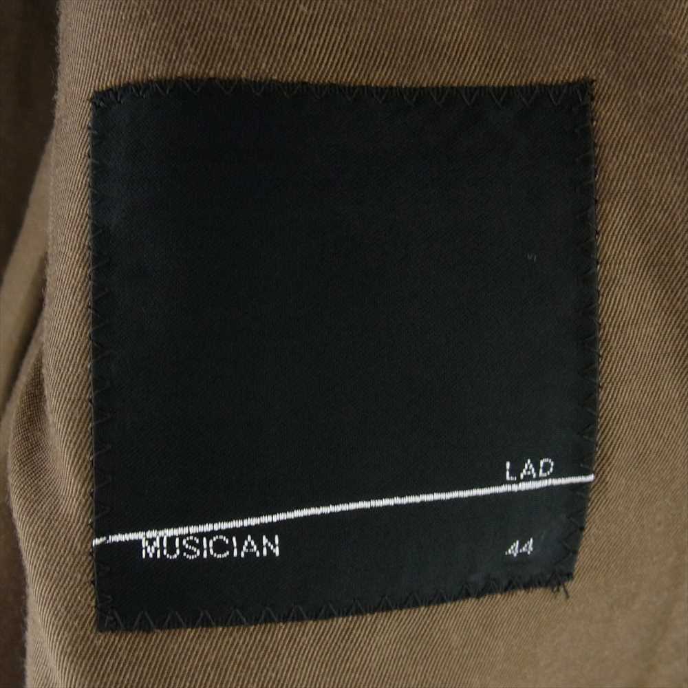 LAD MUSICIAN ラッドミュージシャン 2213-306 ウール チェスター コート ブラウン系 44【中古】