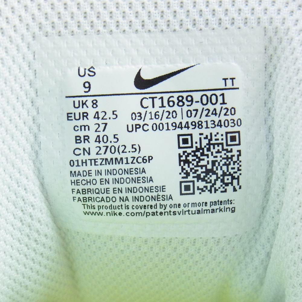 NIKE ナイキ CT1689-001 Air Max 95 OG Neon Yellow エアマックス ネオンイエロー スニーカー マルチカラー系 27cm【中古】