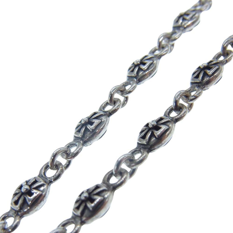 Justin Davis ジャスティンデイビス SNJ125  ギャランティ付属 Tiny Cross Chain タイニー クロス チェーン シルバー系【中古】