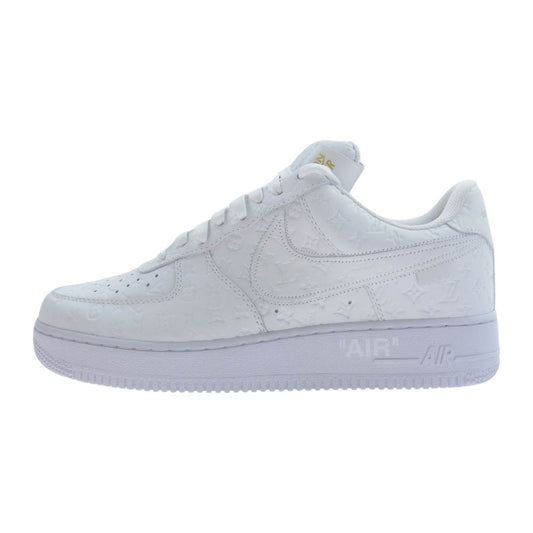 LOUIS VUITTON ルイ・ヴィトン LD0212 × NIKE Air Force 1 Low by Virgil Abloh "White" ナイキ エアフォース ロー ヴァージルアブロー ホワイト系 US8.5【新古品】【未使用】【中古】