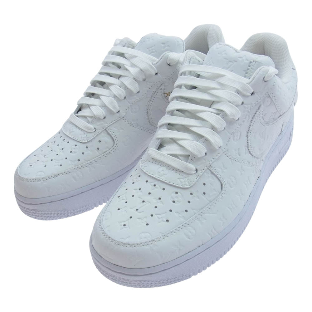 LOUIS VUITTON ルイ・ヴィトン LD0212 × NIKE Air Force 1 Low by Virgil Abloh "White" ナイキ エアフォース ロー ヴァージルアブロー ホワイト系 US8.5【新古品】【未使用】【中古】