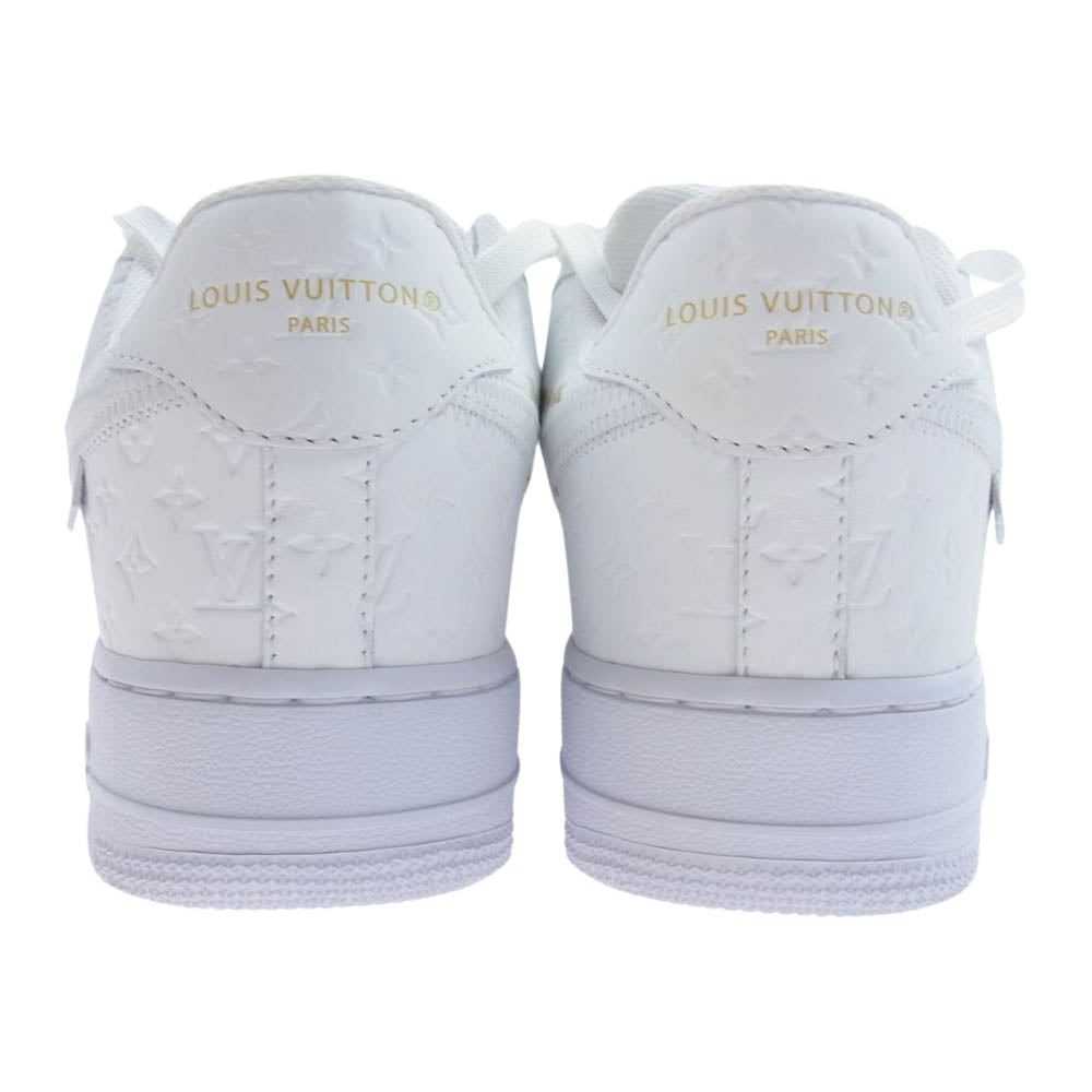LOUIS VUITTON ルイ・ヴィトン LD0212 × NIKE Air Force 1 Low by Virgil Abloh "White" ナイキ エアフォース ロー ヴァージルアブロー ホワイト系 US8.5【新古品】【未使用】【中古】