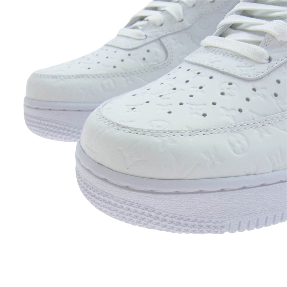 LOUIS VUITTON ルイ・ヴィトン LD0212 × NIKE Air Force 1 Low by Virgil Abloh "White" ナイキ エアフォース ロー ヴァージルアブロー ホワイト系 US8.5【新古品】【未使用】【中古】