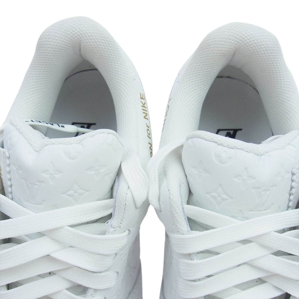 LOUIS VUITTON ルイ・ヴィトン LD0212 × NIKE Air Force 1 Low by Virgil Abloh "White" ナイキ エアフォース ロー ヴァージルアブロー ホワイト系 US8.5【新古品】【未使用】【中古】