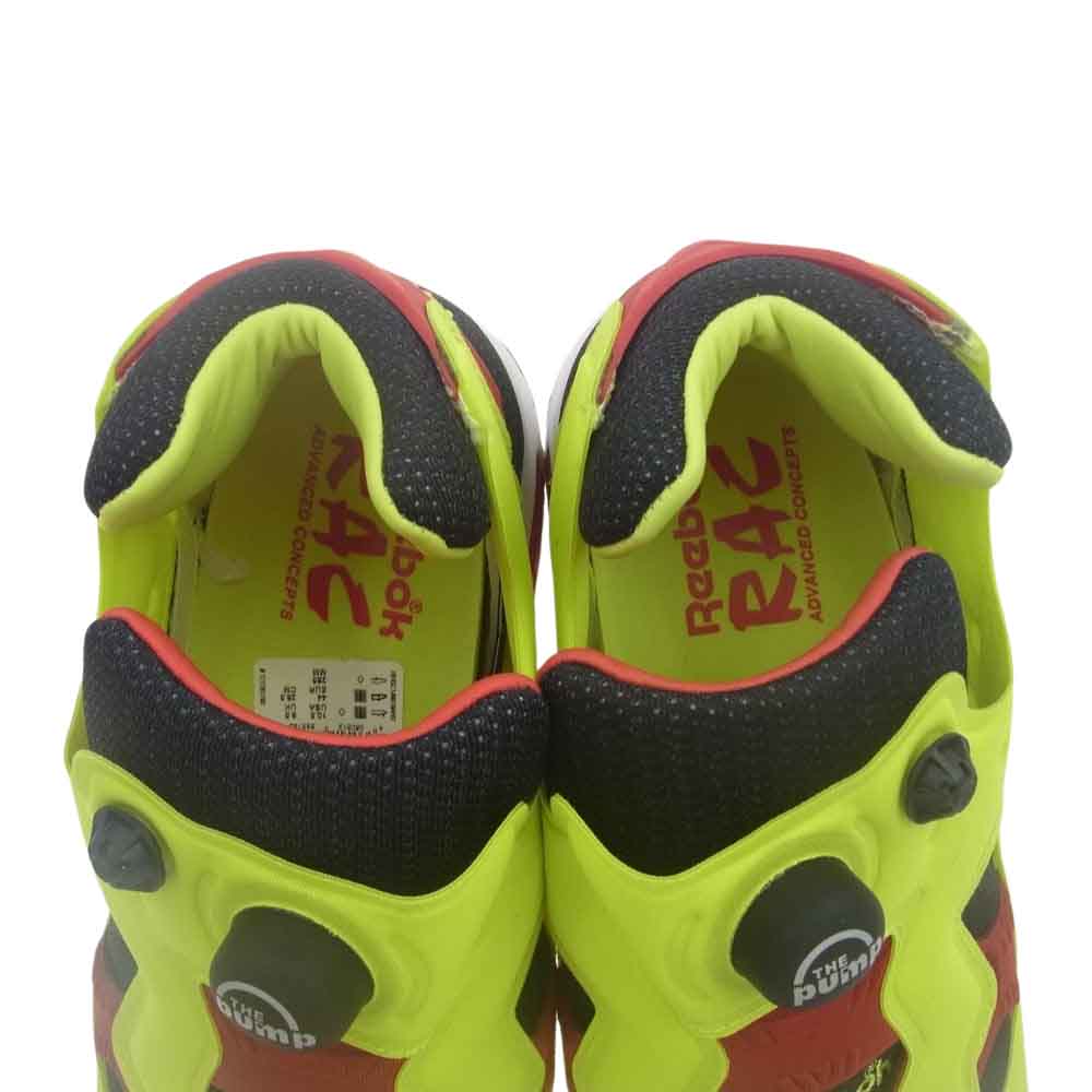Reebok リーボック EF3014  INSTAPUMP FURY PROTO 94 1994足限定 リーボック インスタポンプフューリー プロト 94 スニーカー イエロー系 レッド系 28.5cm【新古品】【未使用】【中古】