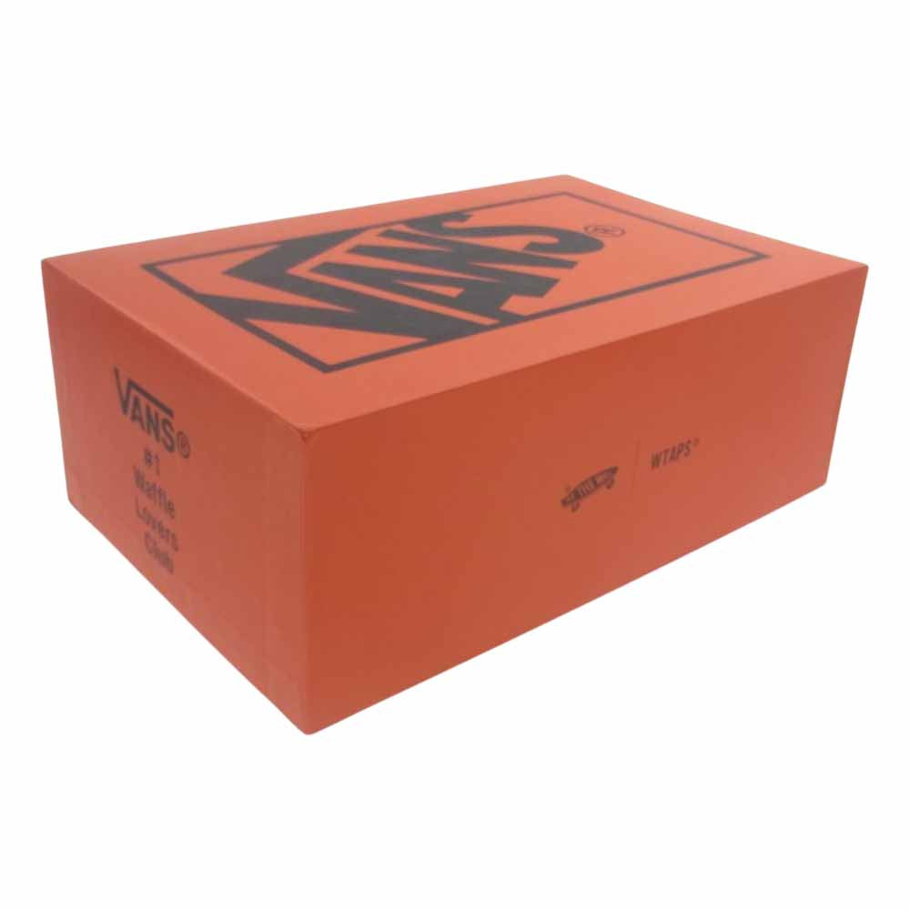 WTAPS ダブルタップス VN0A4BVB20P1 × VANS Vault SK8-HI LX バンズ クロスボーン ハイカット スニーカー  ブラック系 28.5cm【新古品】【未使用】【中古】