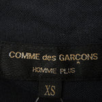 COMME des GARCONS コムデギャルソン 18SS PA-B029 ポリ縮絨 オーバーサイズ 長袖 シャツ ダークネイビー系 XS【中古】