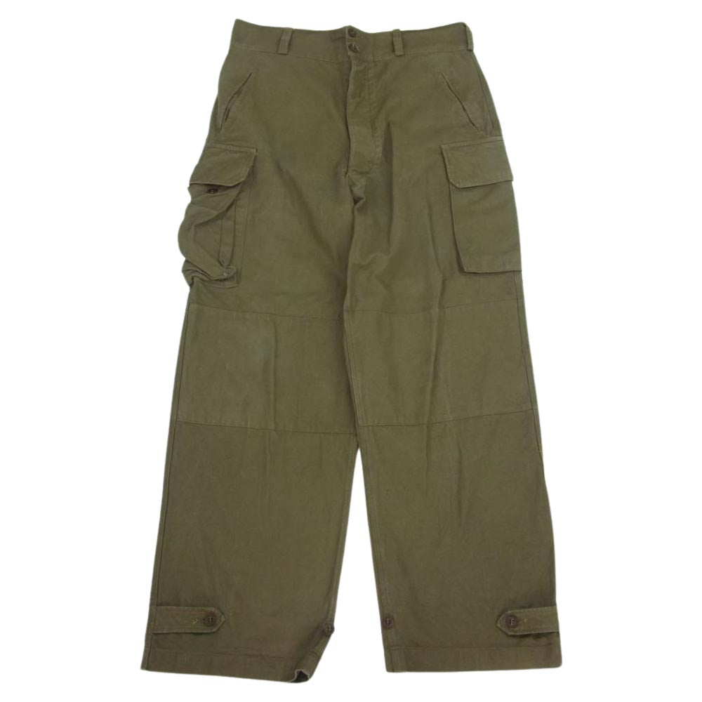 ヴィンテージ フランス軍 M47 前期 カーゴ パンツ カーキ系【中古】