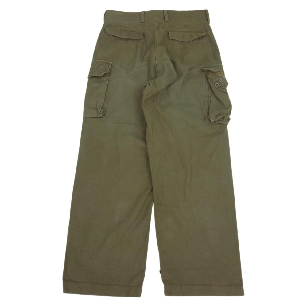 ヴィンテージ フランス軍 M47 前期 カーゴ パンツ カーキ系【中古】