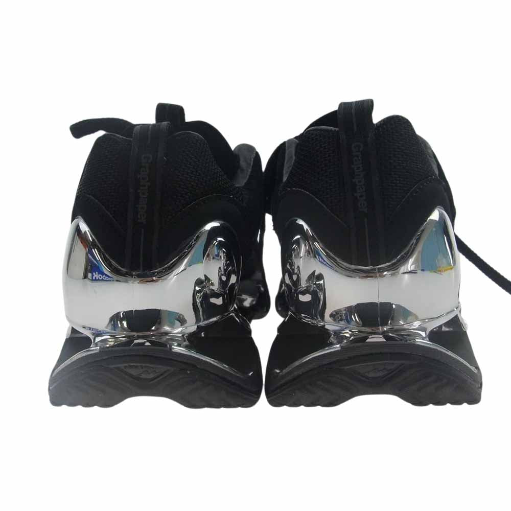 GRAPHPAPER グラフペーパー × MIZUNO ミズノ D1GG215701 WAVE PROPHECY プロフェシー スニーカー ブラック系 25.5cm【中古】
