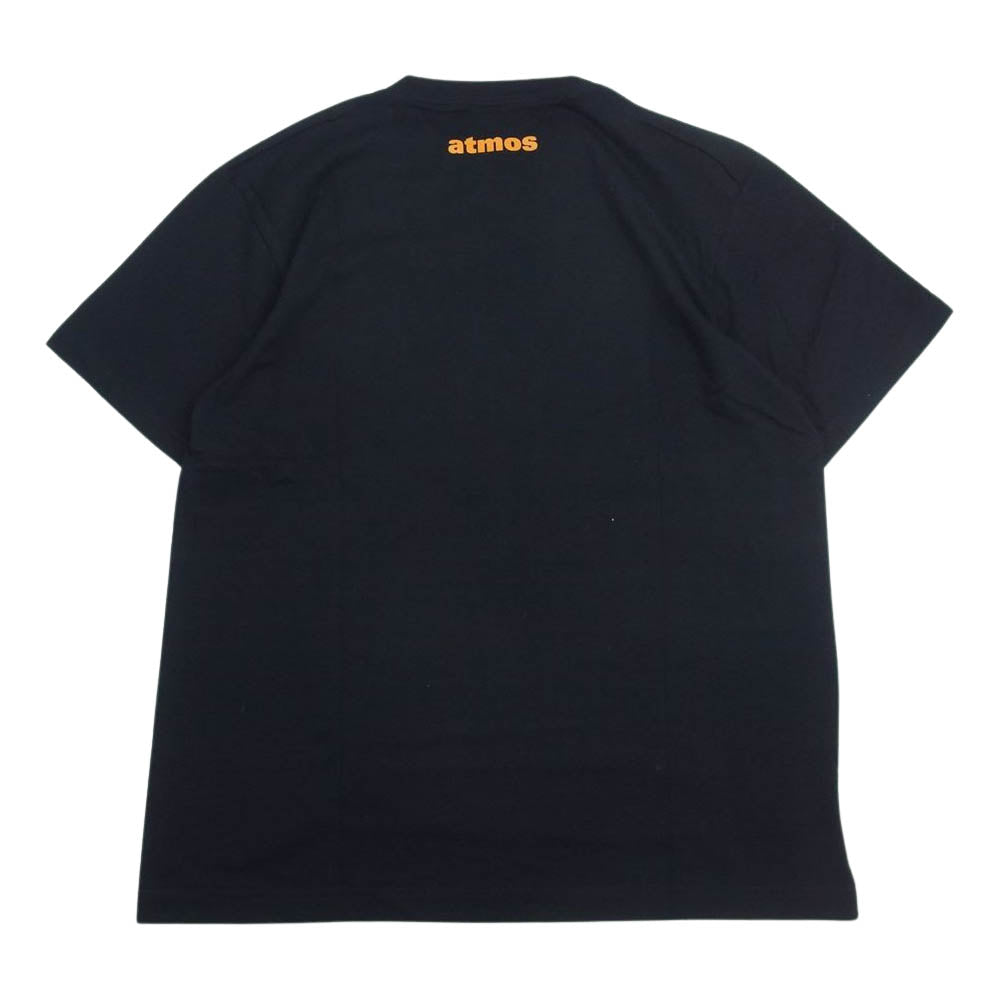 atmos アトモス HENI-P-001 × SOMA VINTAGE SNEAKER TEE BLACK ソウマ ヴィンテージ スニーカー Tシャツ ブラック系 M【極上美品】【中古】
