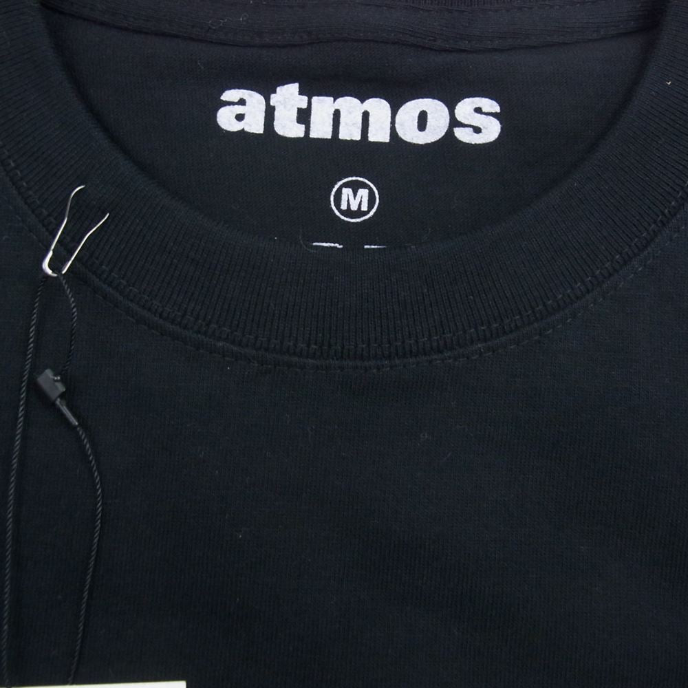 atmos アトモス HENI-P-001 × SOMA VINTAGE SNEAKER TEE BLACK ソウマ ヴィンテージ スニーカー Tシャツ ブラック系 M【極上美品】【中古】