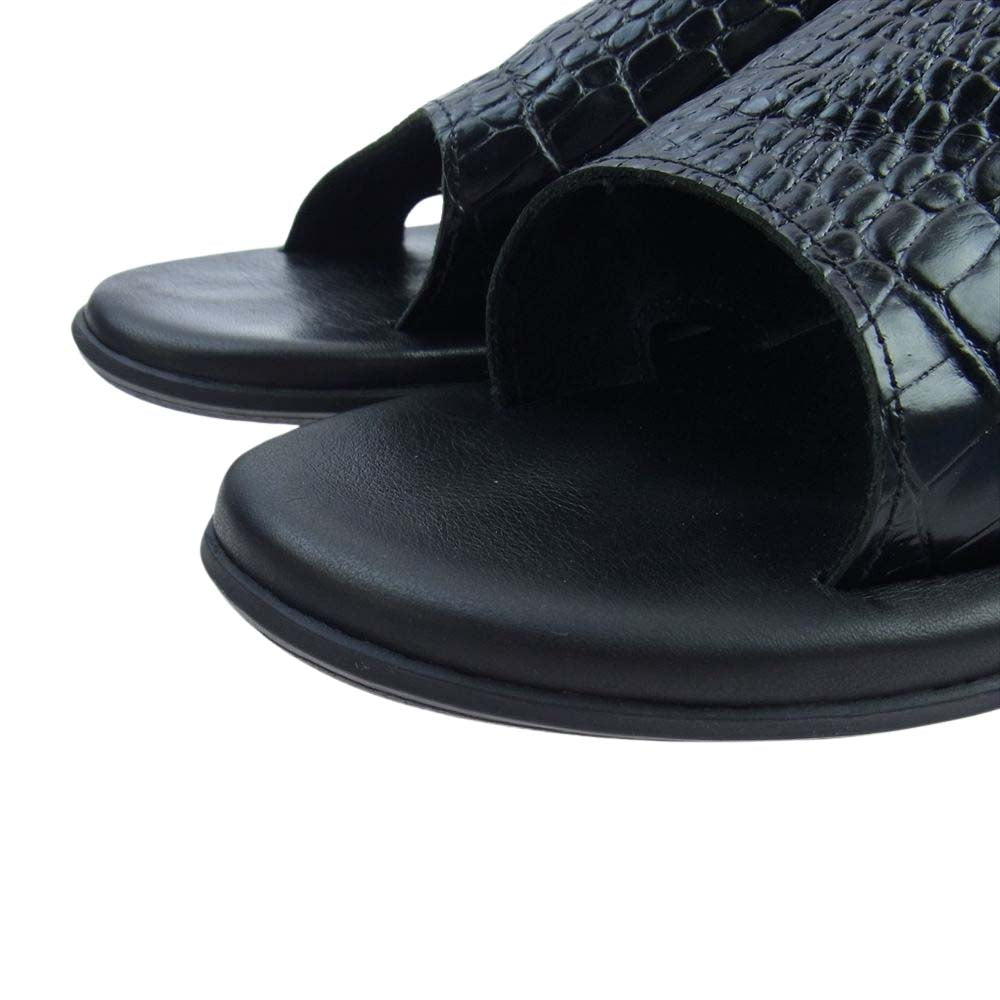 アイランドスリッパ BEAMS ビームス 別注 Croco Shower Sandal クロコ 型押し シャワー サンダル 10【中古】