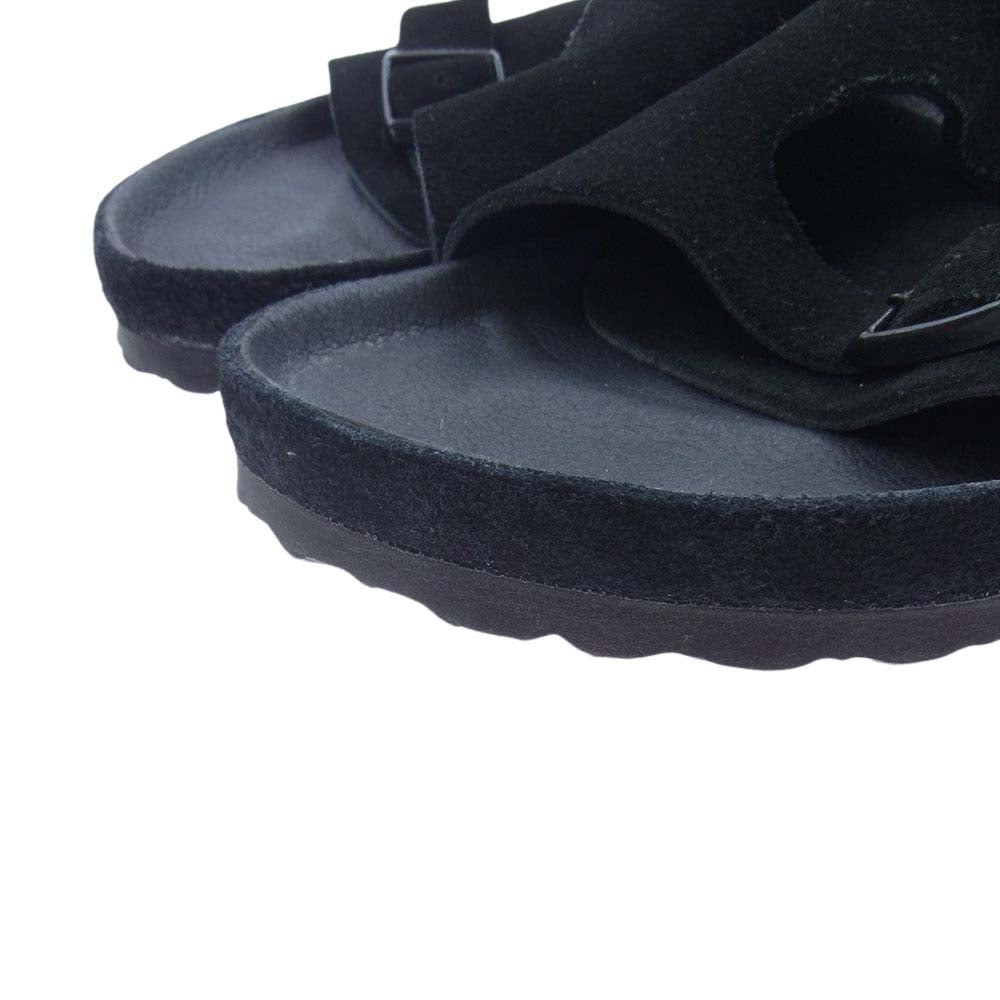 BIRKENSTOCK ビルケンシュトック BEAMS ビームス 別注 Suede Zurich スエード チューリッヒ サンダル ブラック系 43【美品】【中古】