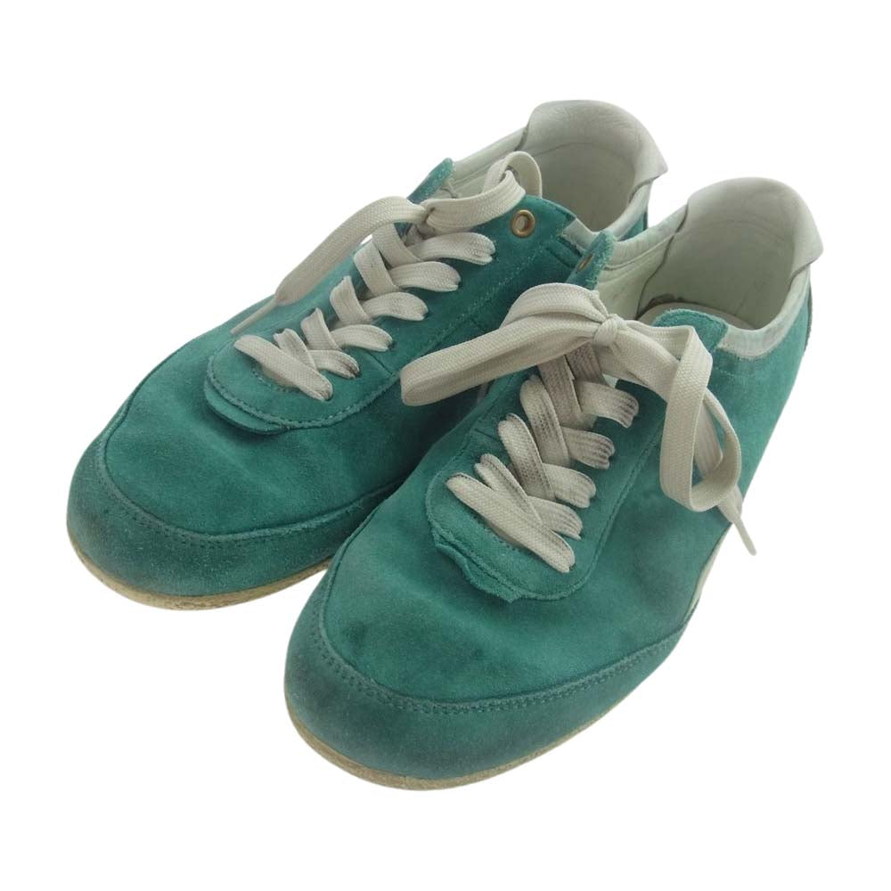 DOLCE&GABBANA ドルチェアンドガッバーナ CS0651 スエード ローカット スニーカー ライトブルー系 6.5【中古】