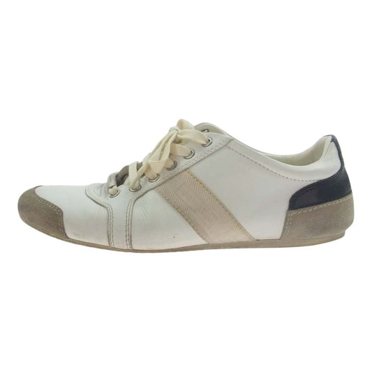 Dior ディオール 1ETL ジャーマントレーナー ローカット スニーカー ホワイト ホワイト系 40.5【中古】