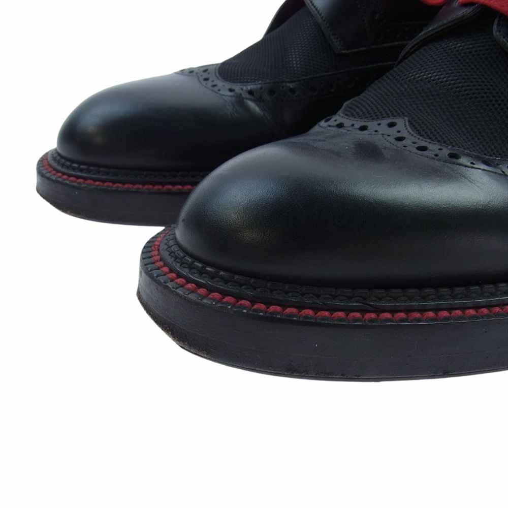 Dior ディオール 13EBM ウィングチップ ヴィブラムソール シューズ　 ブラック系 40【中古】