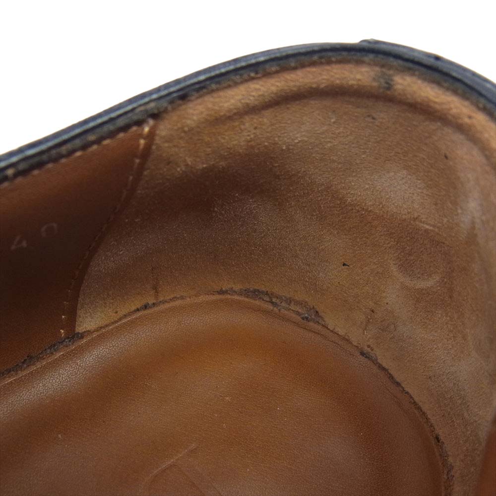 Dior ディオール 13EBM ウィングチップ ヴィブラムソール シューズ　 ブラック系 40【中古】