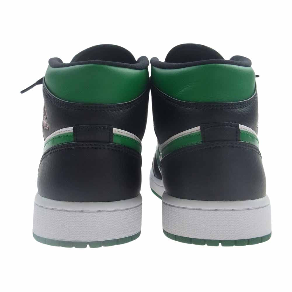 NIKE AIR JORDAN ナイキ ジョーダン 554724-067 1 MID 1ミッド PINE GREEN パイン グリーン ブラック系 グリーン系 26.5cm【極上美品】【中古】
