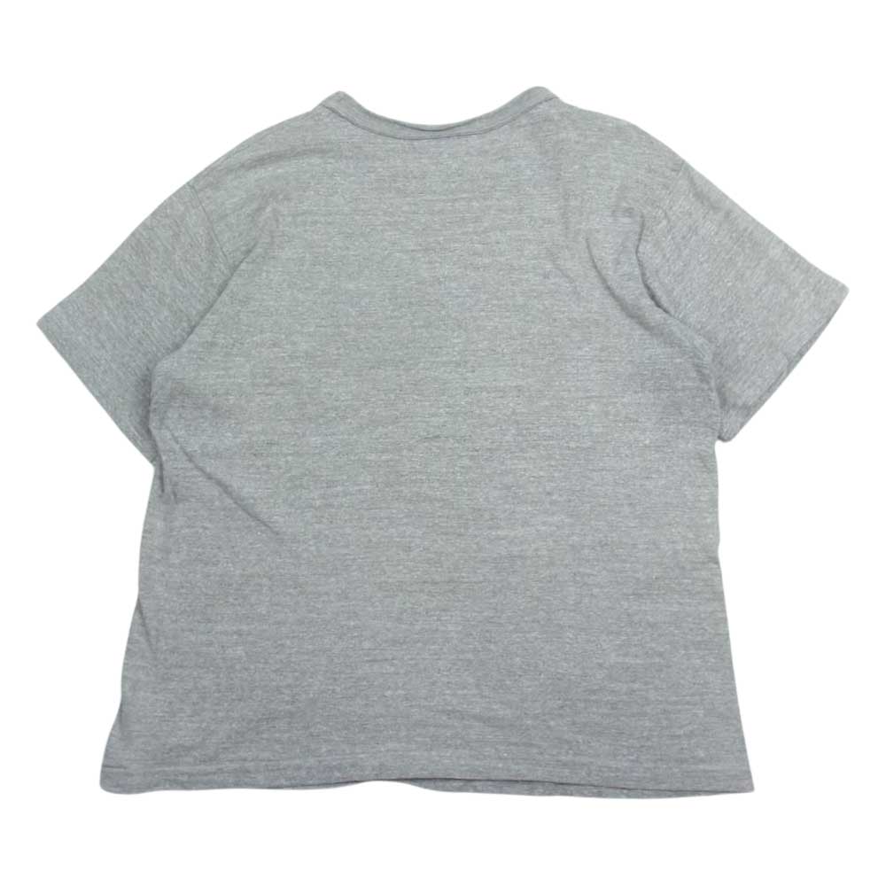 WAREHOUSE ウエアハウス 4601 A.A.A ロゴ 半袖 Tシャツ グレー系 M【中古】