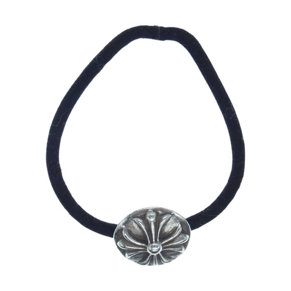 CHROME HEARTS クロムハーツ（原本有） HAIRBAND クロスボール コンチョボタン ヘアバンド ブレスレット シルバー系【中古】