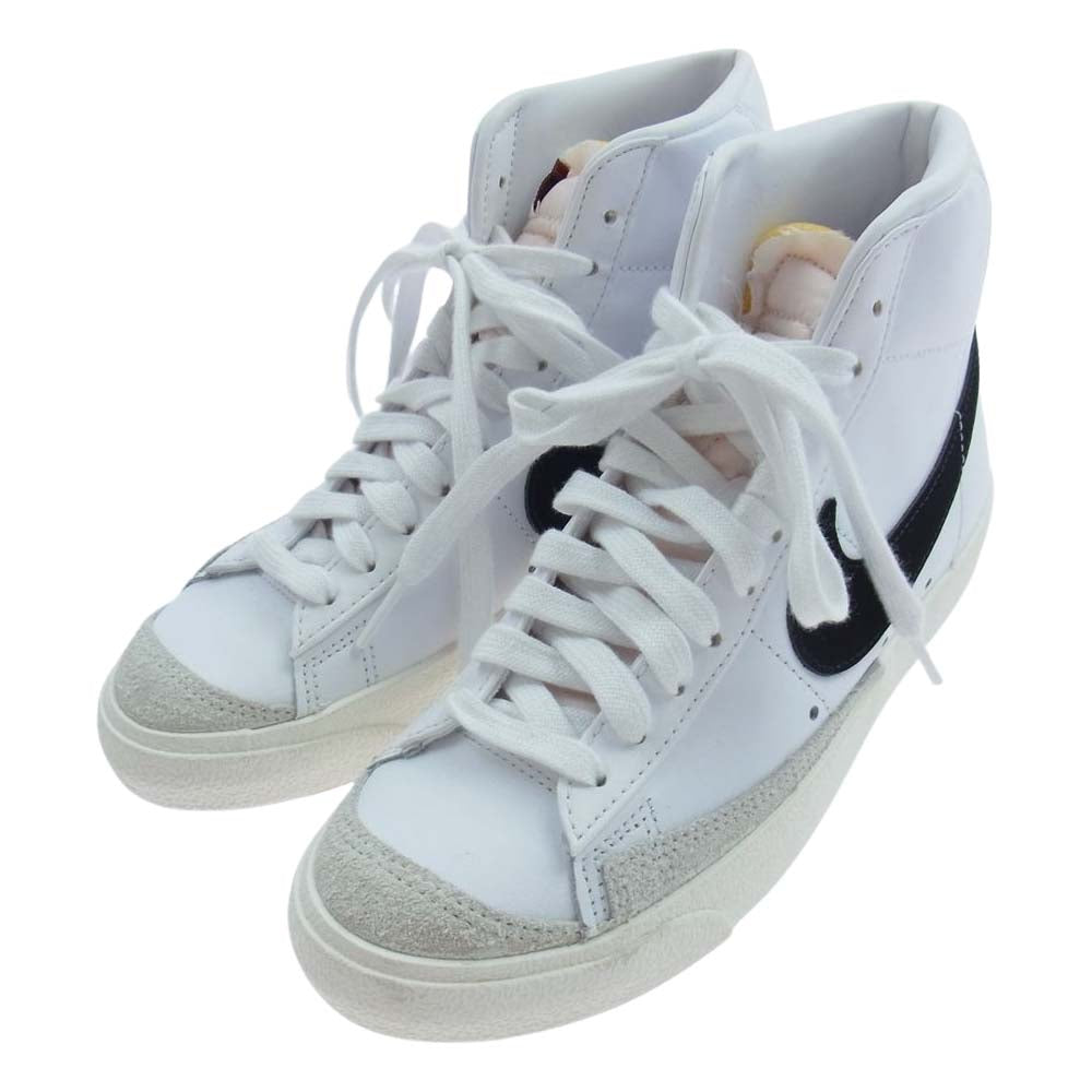 NIKE ナイキ BQ6806-100 BLAZER MID 77 VINTAGE ブレーザー ミッド 77 ヴィンテージ スニーカー ホワイト系 23cm【中古】