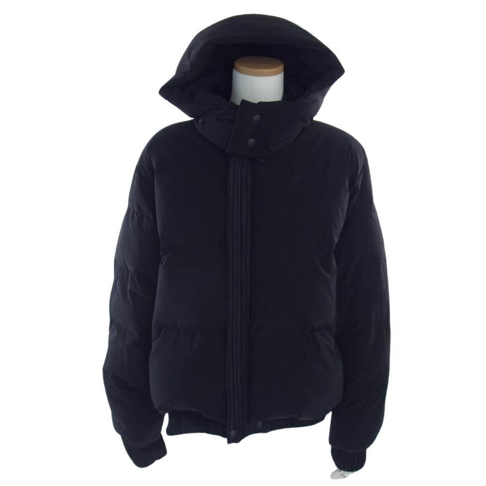 PLEATS PLEASE プリーツプリーズ イッセイミヤケ プリーツ加工 フード着脱可能 ダウンジャケット ブラック系 サイズ表記無【中古】