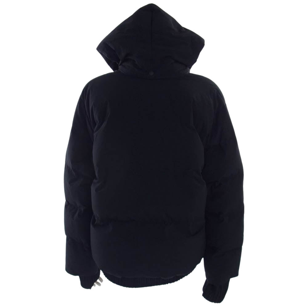 PLEATS PLEASE プリーツプリーズ イッセイミヤケ プリーツ加工 フード着脱可能 ダウンジャケット ブラック系 サイズ表記無【中古】