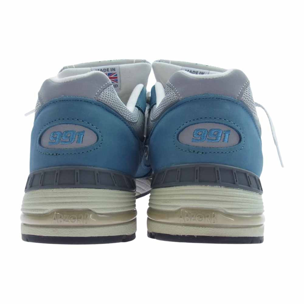 NEW BALANCE ニューバランス M991BSG Slate Blue Grey スレート ブルー グレー スニーカー ブルー系 グレー系 US9.5 D【中古】