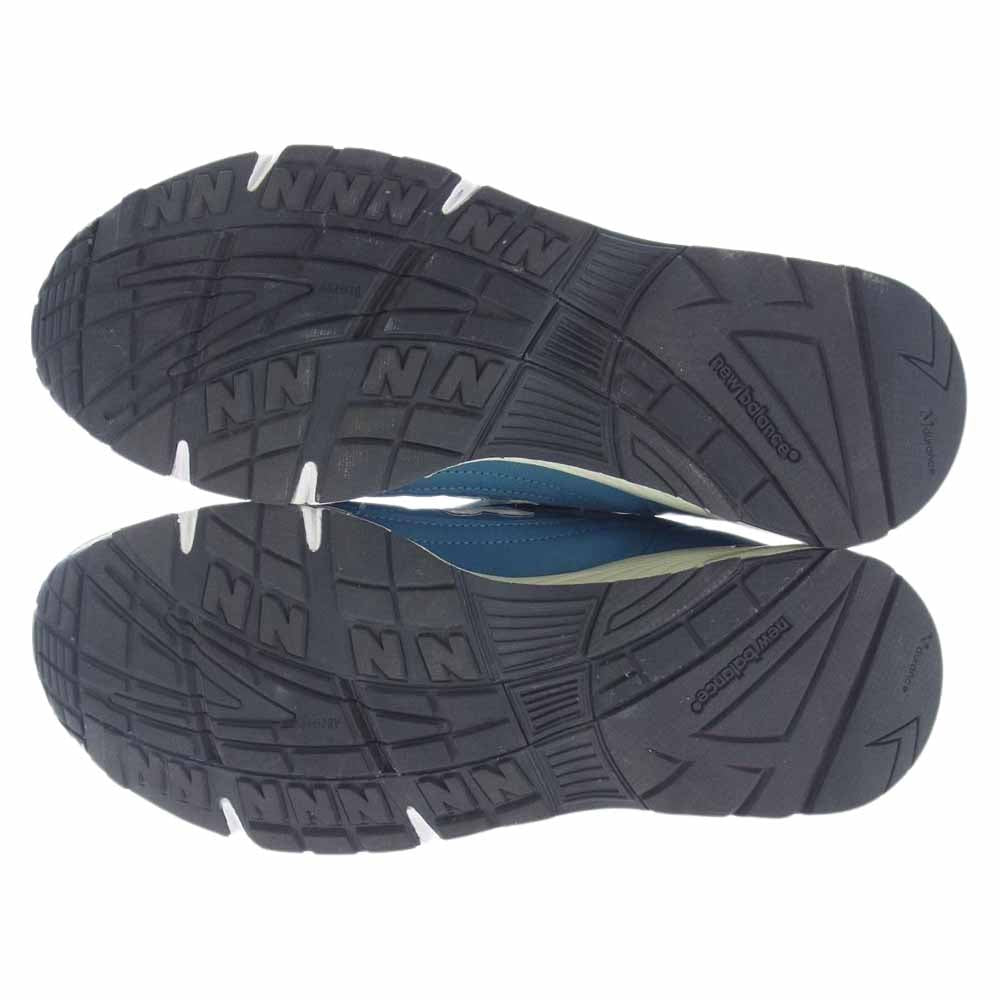 NEW BALANCE ニューバランス M991BSG Slate Blue Grey スレート ブルー グレー スニーカー ブルー系 グレー系 US9.5 D【中古】