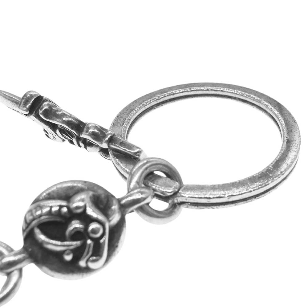 CHROME HEARTS クロムハーツ（原本無） CELTIC ROLLER BALL KEY RING ケルティック ローラー キーリング キーチェーン シルバー系【中古】