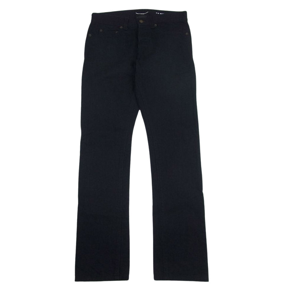 SAINT LAURENT サンローラン 597052 YF899 イタリア製 D18 ブラック デニム ジーンズ ブラック系 27【中古】