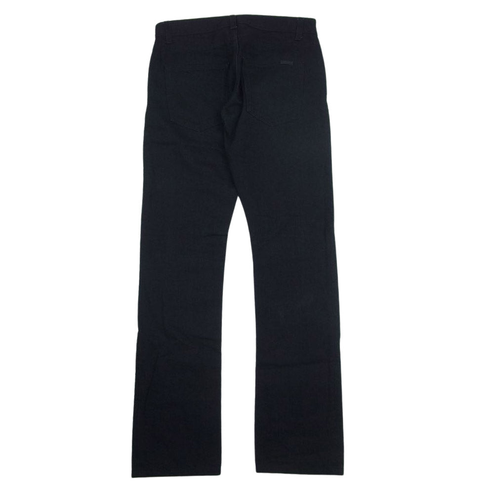 SAINT LAURENT サンローラン 597052 YF899 イタリア製 D18 ブラック デニム ジーンズ ブラック系 27【中古】