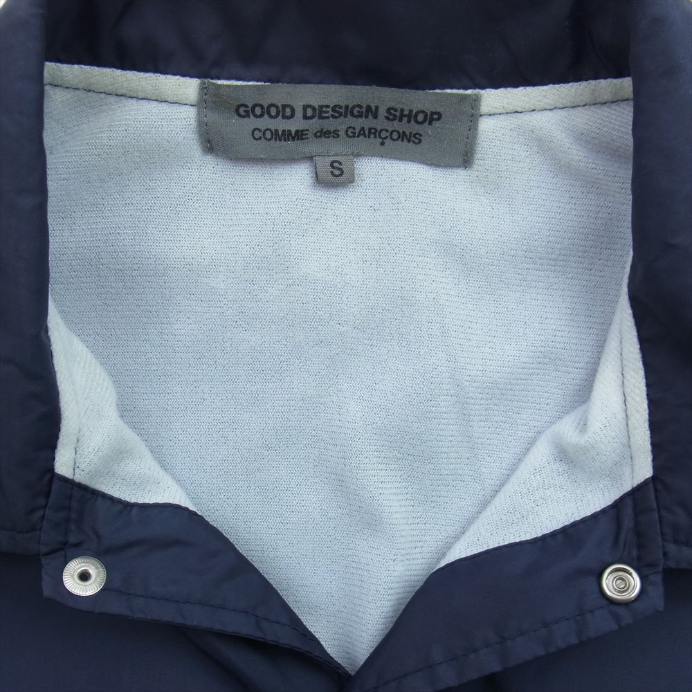 COMME des GARCONS コムデギャルソン IH-J002 GOOD DESIGN SHOP グッド デザイン ショップ CDG ナイロンジャケット ブルゾン ネイビー系 S【中古】