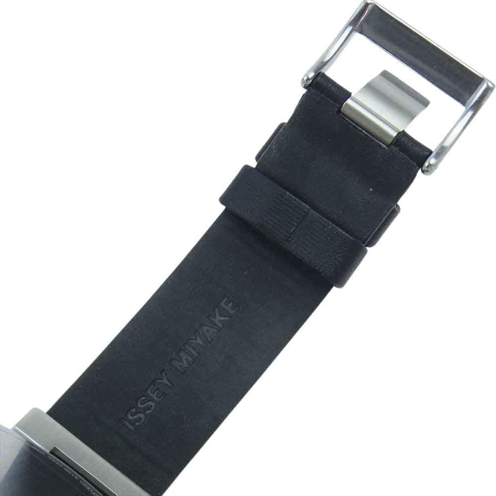 ISSEY MIYAKE イッセイミヤケ VK67-0010 クロノグラフ 腕時計 ウォッチ ブラック系【中古】