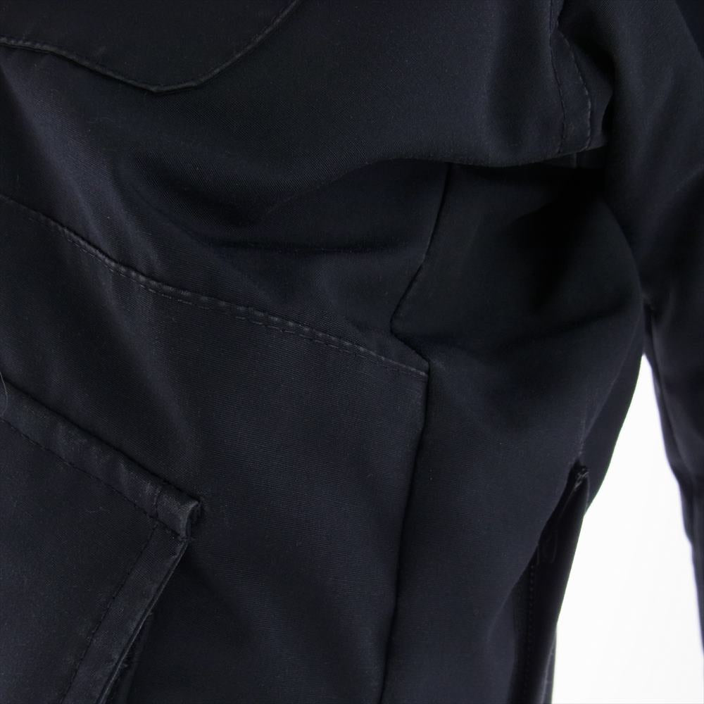 CANADA GOOSE カナダグース 2301JM サザビータグ RUSSELL PARKA ラッセル パーカ ロゴワッペン フーディー ダウン ジャケット ダークネイビー系 S【中古】