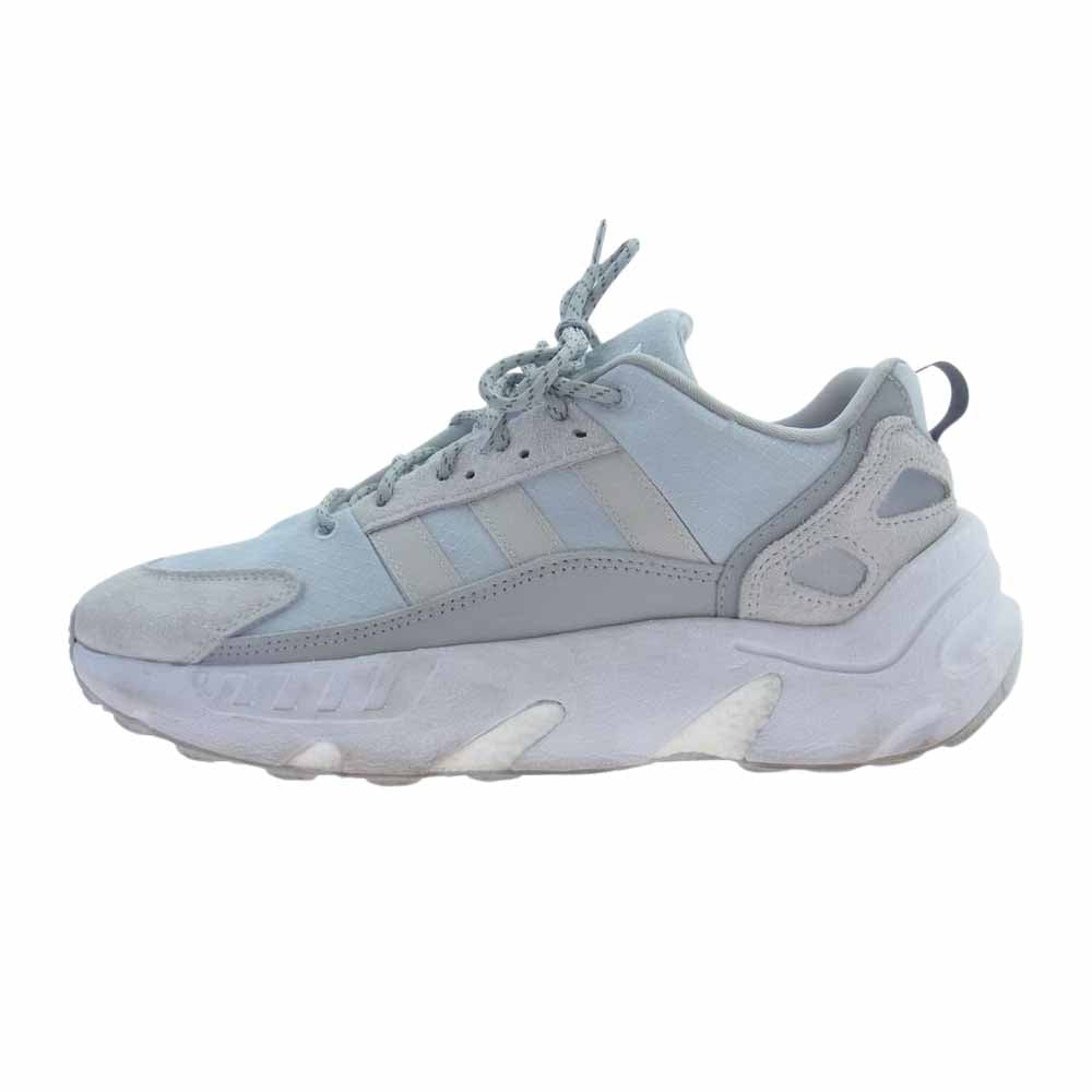 adidas アディダス GV8047 ZX 22 BOOST ブースト スニーカー ライトブルー系 グレー系 27.0cm【中古】