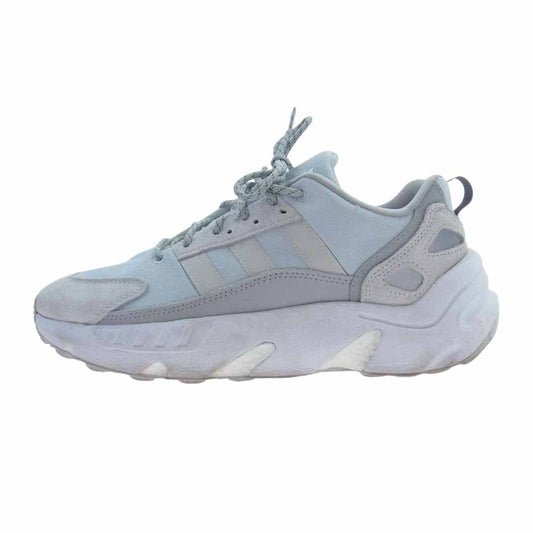adidas アディダス GV8047 ZX 22 BOOST ブースト スニーカー ライトブルー系 グレー系 27.0cm【中古】