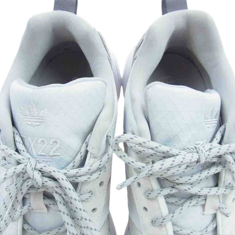 adidas アディダス GV8047 ZX 22 BOOST ブースト スニーカー ライトブルー系 グレー系 27.0cm【中古】
