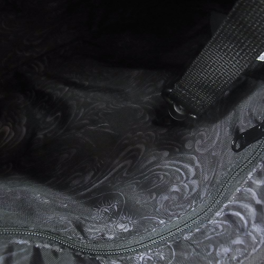 Yohji Yamamoto ヨウジヤマモト HZ-I57-660-1-03 × NEW ERA ニューエラ WHITE LOGO SHOULDER BAG Sacoche ホワイト ロゴ ショルダー バッグ サコッシュ ブラック系【極上美品】【中古】