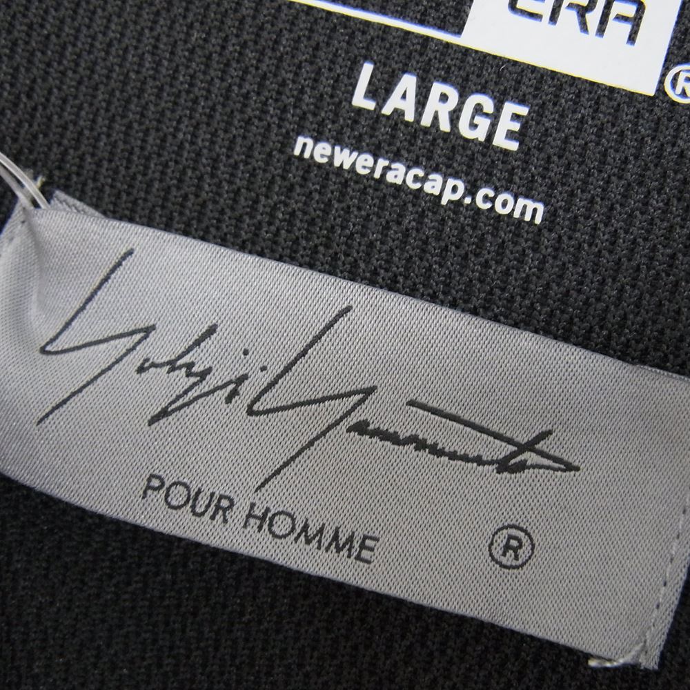 Yohji Yamamoto ヨウジヤマモト HZ-T93-280-1 × NEW ERA ニューエラ OVERSIZED PERFORMANCE TEE オーバーサイズド パフォーマンス ロゴパッチ Tシャツ ブラック ブラック系 4【美品】【中古】