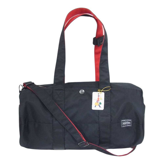 PORTER ポーター 383-06697 L-fine エルファイン ボストンバッグ ブラック系【極上美品】【中古】