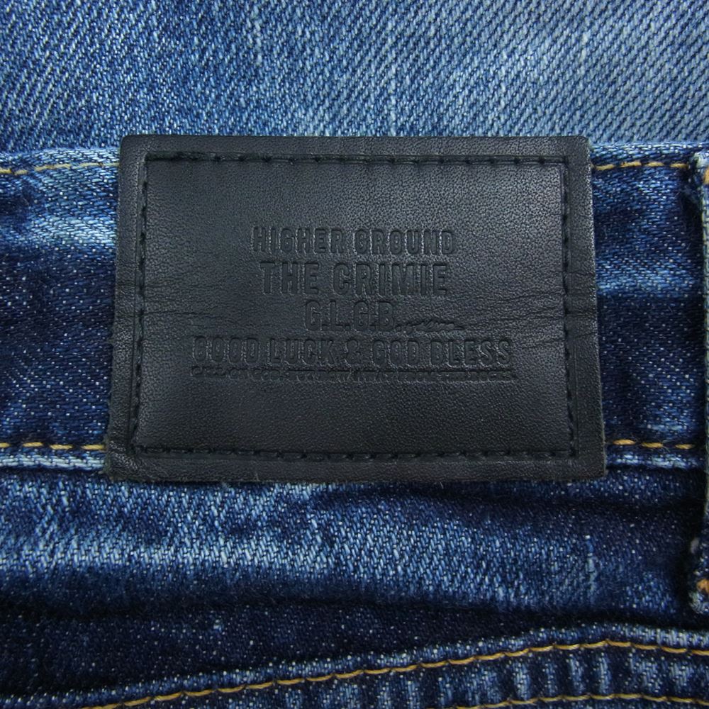 CRIMIE クライミー テーパード デニム パンツ インディゴブルー系 XL【中古】