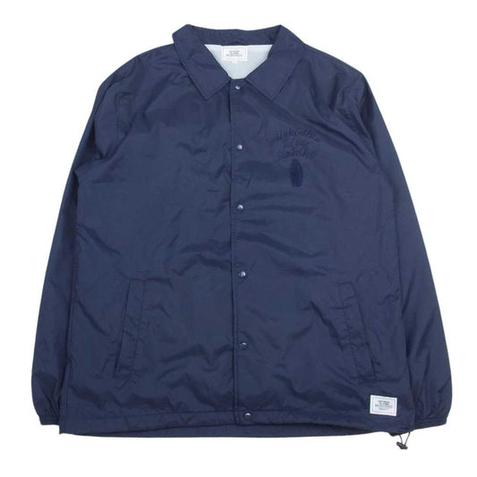 CRIMIE クライミー ナイロン コーチジャケット ネイビー系 XL【中古】